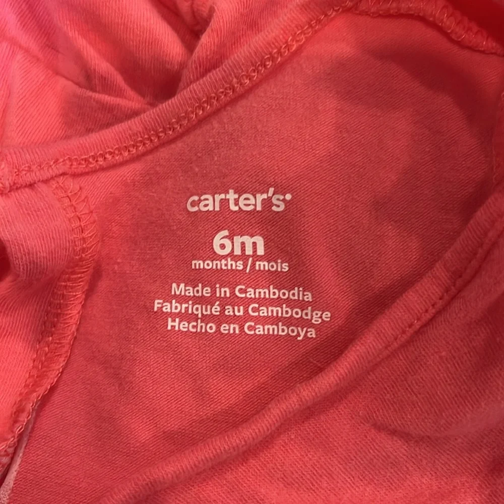Bundle of Carter’s 6 Month Tops